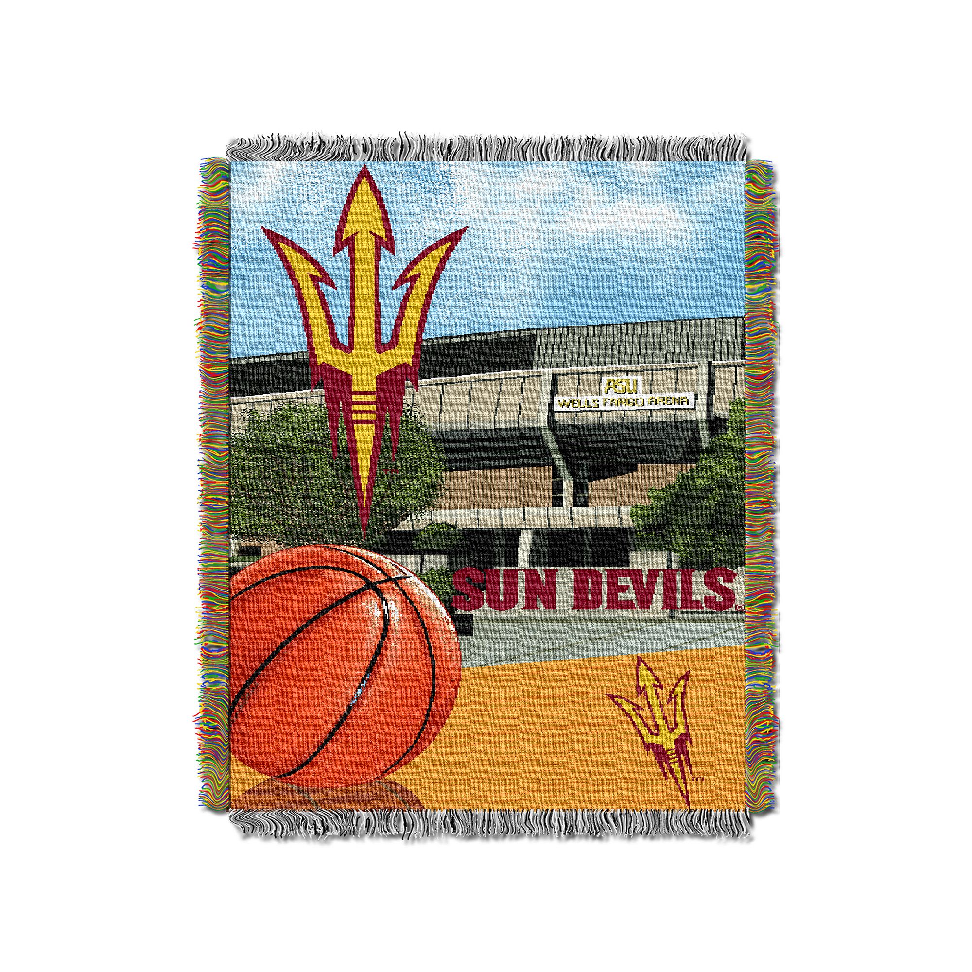 Arizona State Sun Devils Tapestry Throw by Northwest, Team