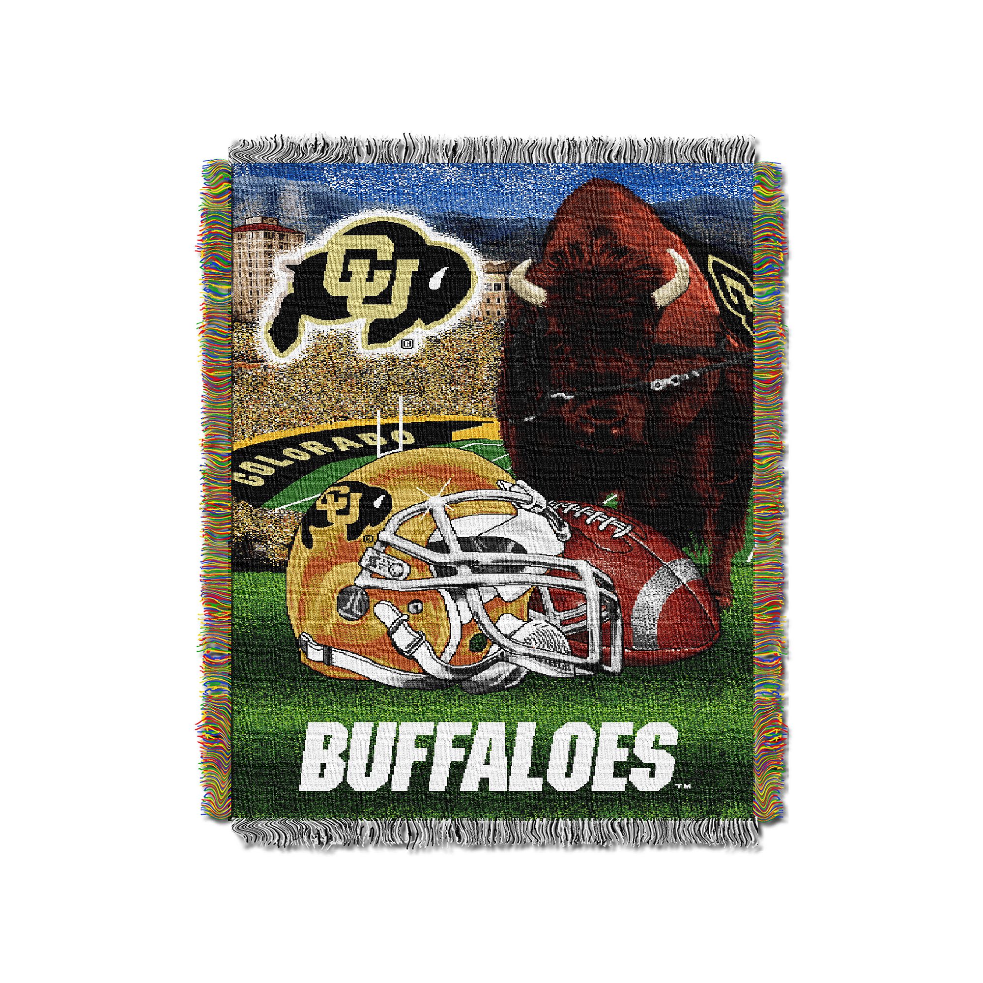 Colorado Buffaloes Tapestry Throw by Northwest, Team