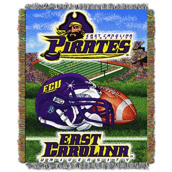 East Carolina Pirates Tapestry Throw by Northwest