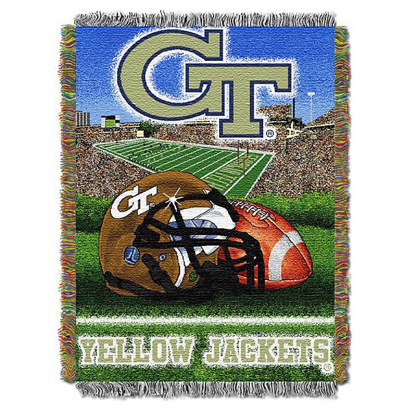 Georgia Tech Yellow Jackets Tapestry Throw by Northwest