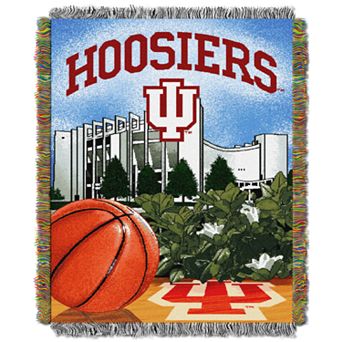 Indiana Hoosiers Tapestry Throw by Northwest