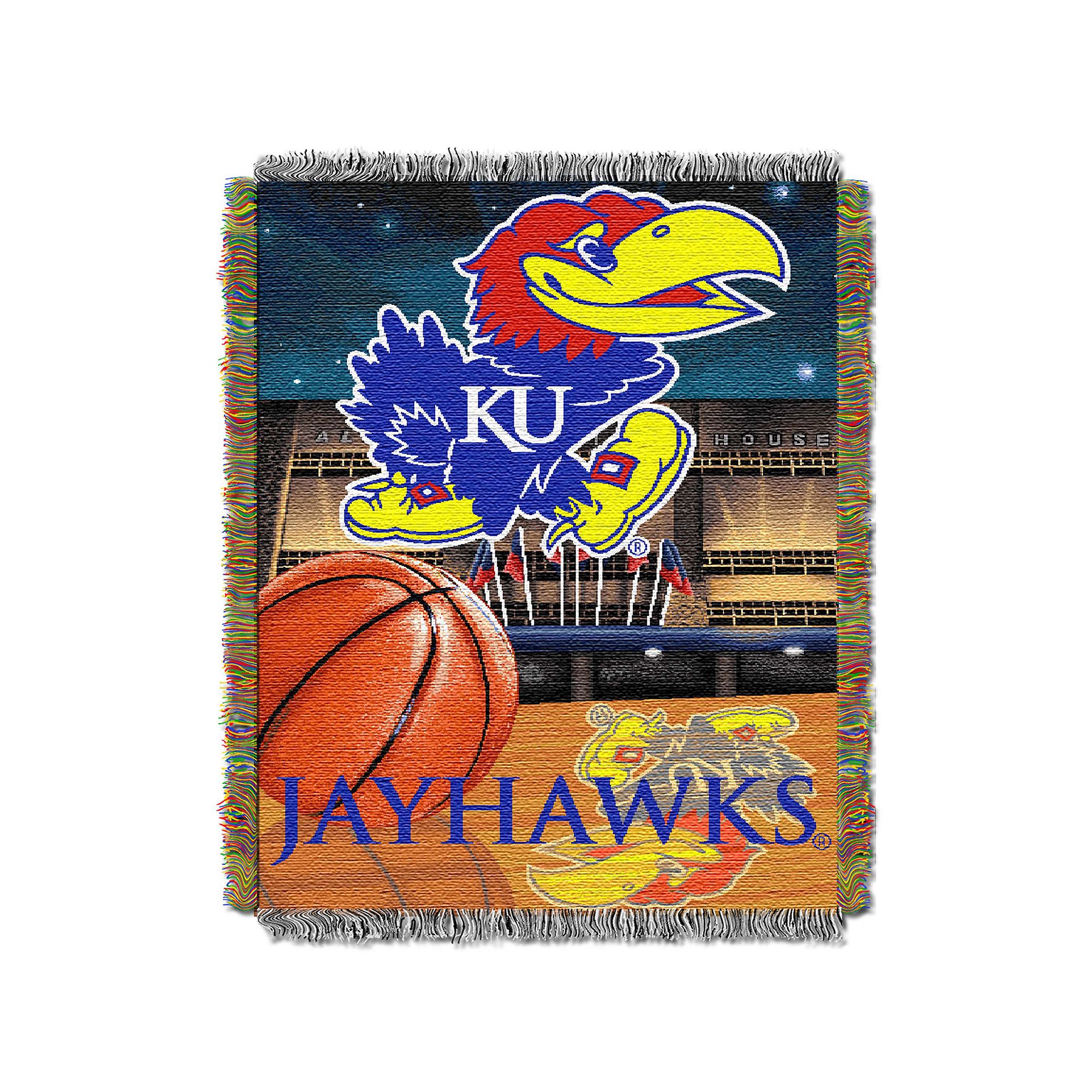 Kansas Jayhawks Tapestry Throw by Northwest, Team