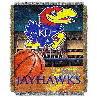 Kansas Jayhawks Tapestry Throw by Northwest