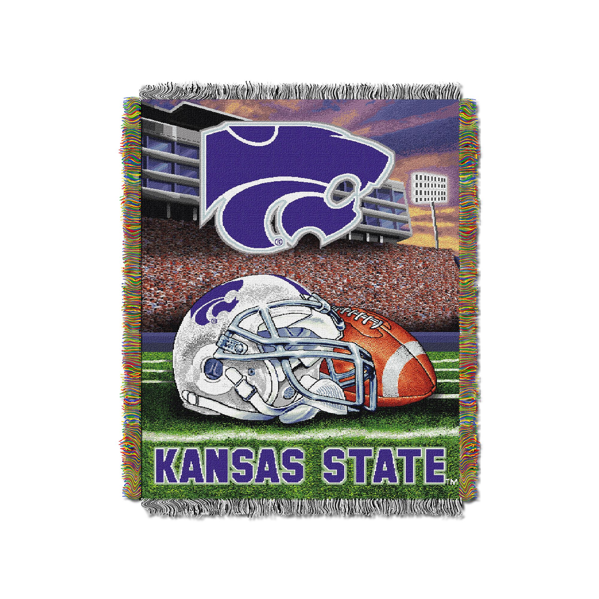 Kansas State Wildcats Tapestry Throw by Northwest, Team