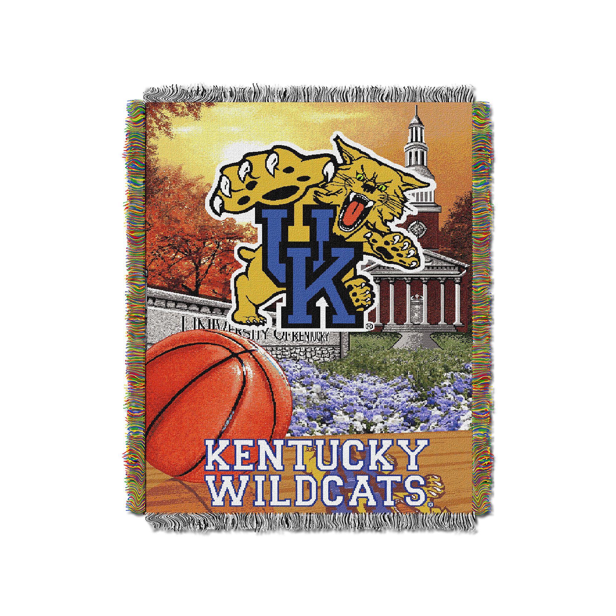 Kentucky Wildcats Tapestry Throw by Northwest, Team