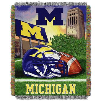 Michigan Wolverines Tapestry Throw by Northwest