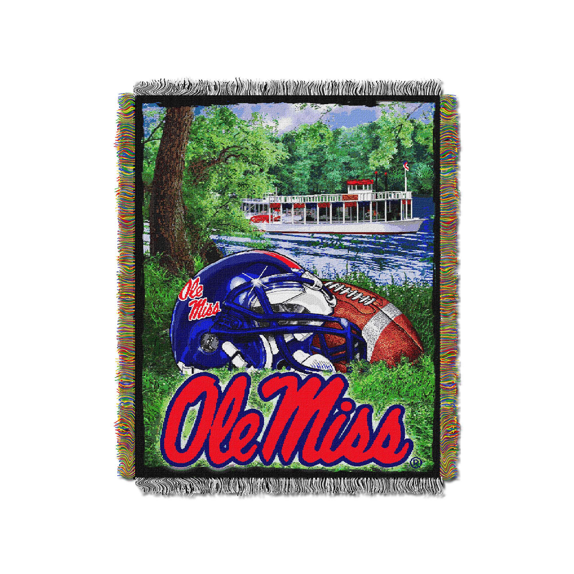 Ole Miss Rebels Tapestry Throw by Northwest, Team