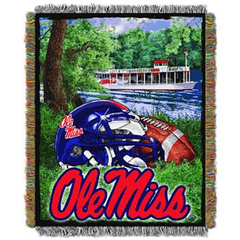 Ole Miss Rebels Tapestry Throw by Northwest