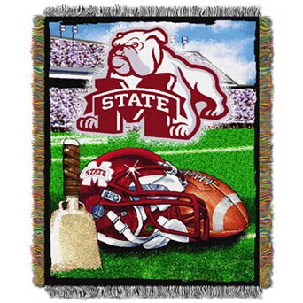 Mississippi State Bulldogs Tapestry Throw by Northwest