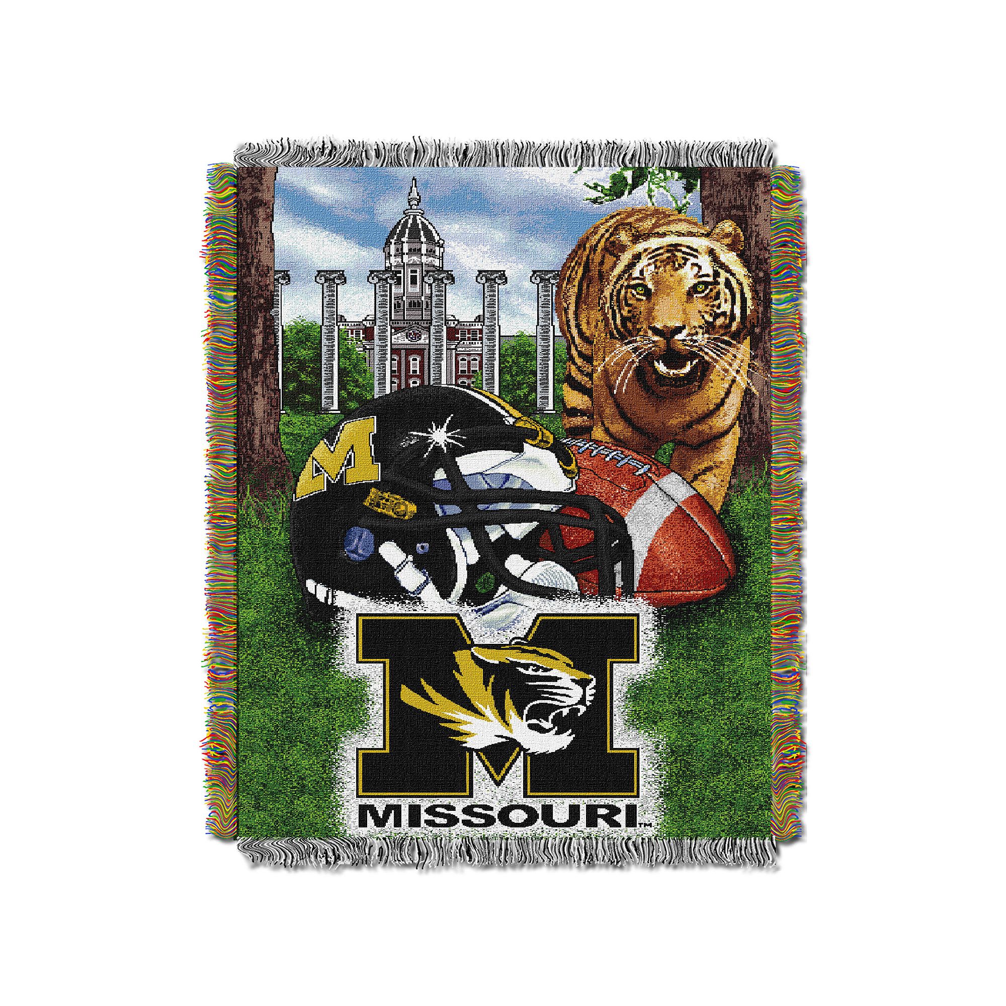 Missouri Tigers Tapestry Throw by Northwest, Team