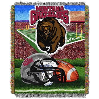 Montana Grizzlies Tapestry Throw by Northwest