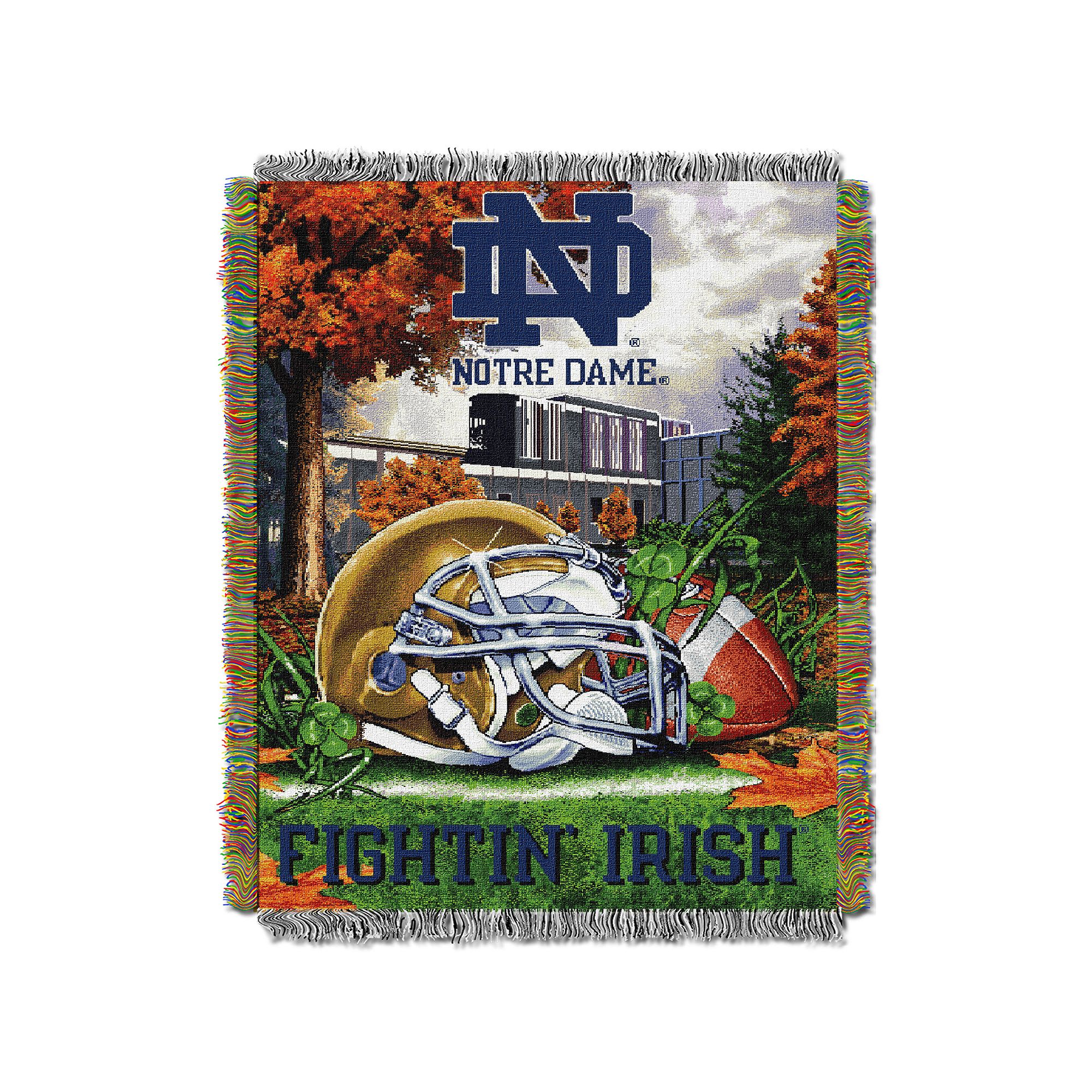 Notre Dame Fighting Irish Tapestry Throw by Northwest, Team