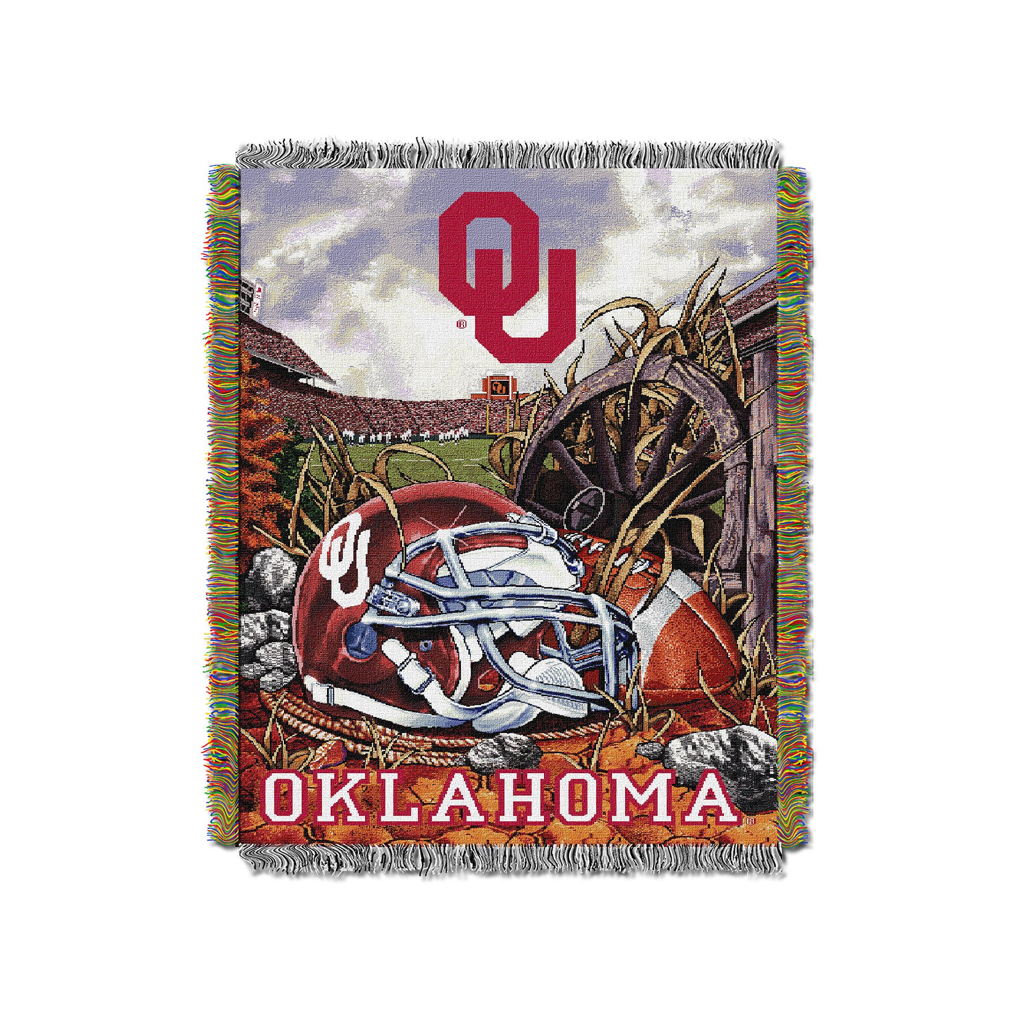 Oklahoma Sooners Tapestry Throw by Northwest, Team