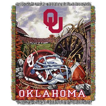 Oklahoma Sooners Tapestry Throw by Northwest