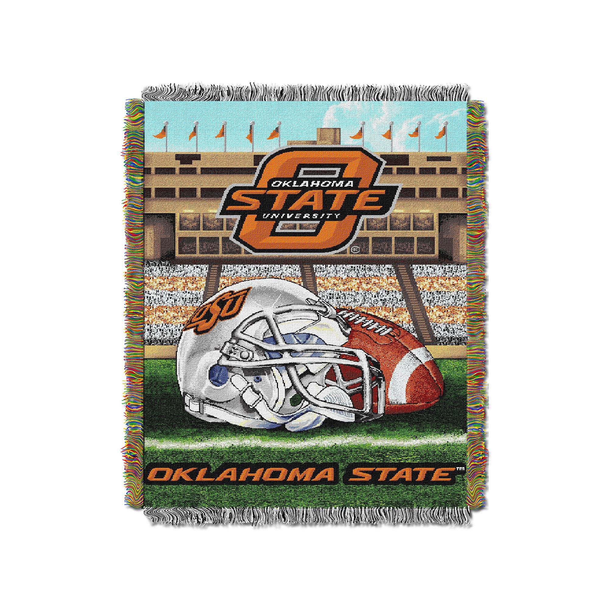 Oklahoma State Cowboys Tapestry Throw by Northwest, Team