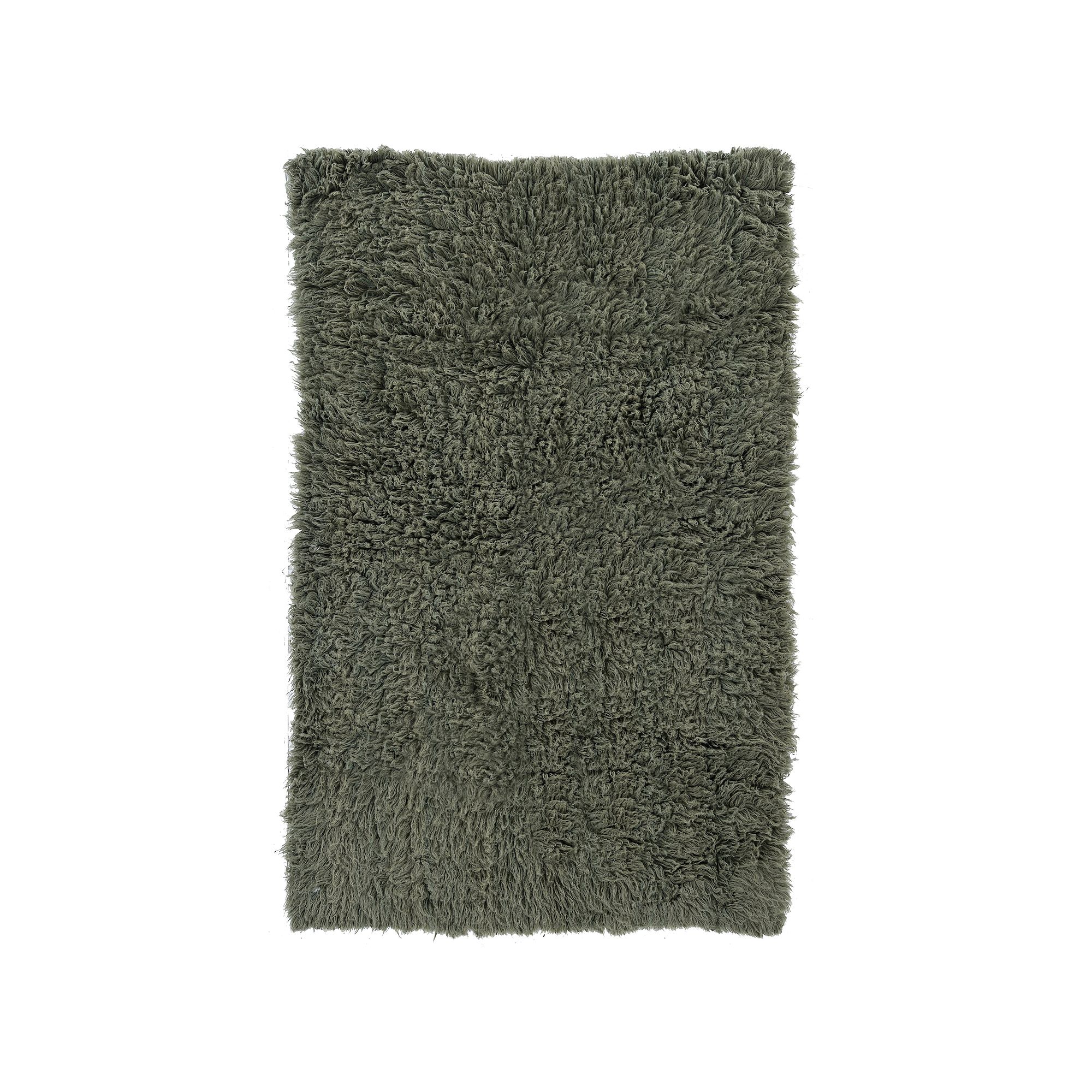 Linon New Flokati Rug, Green