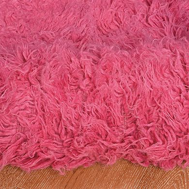 Linon New Flokati Wool Rug Runner - 2'4'' x 8'6''
