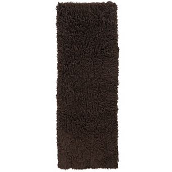 Linon New Flokati Wool Rug Runner - 2'4'' x 8'6''