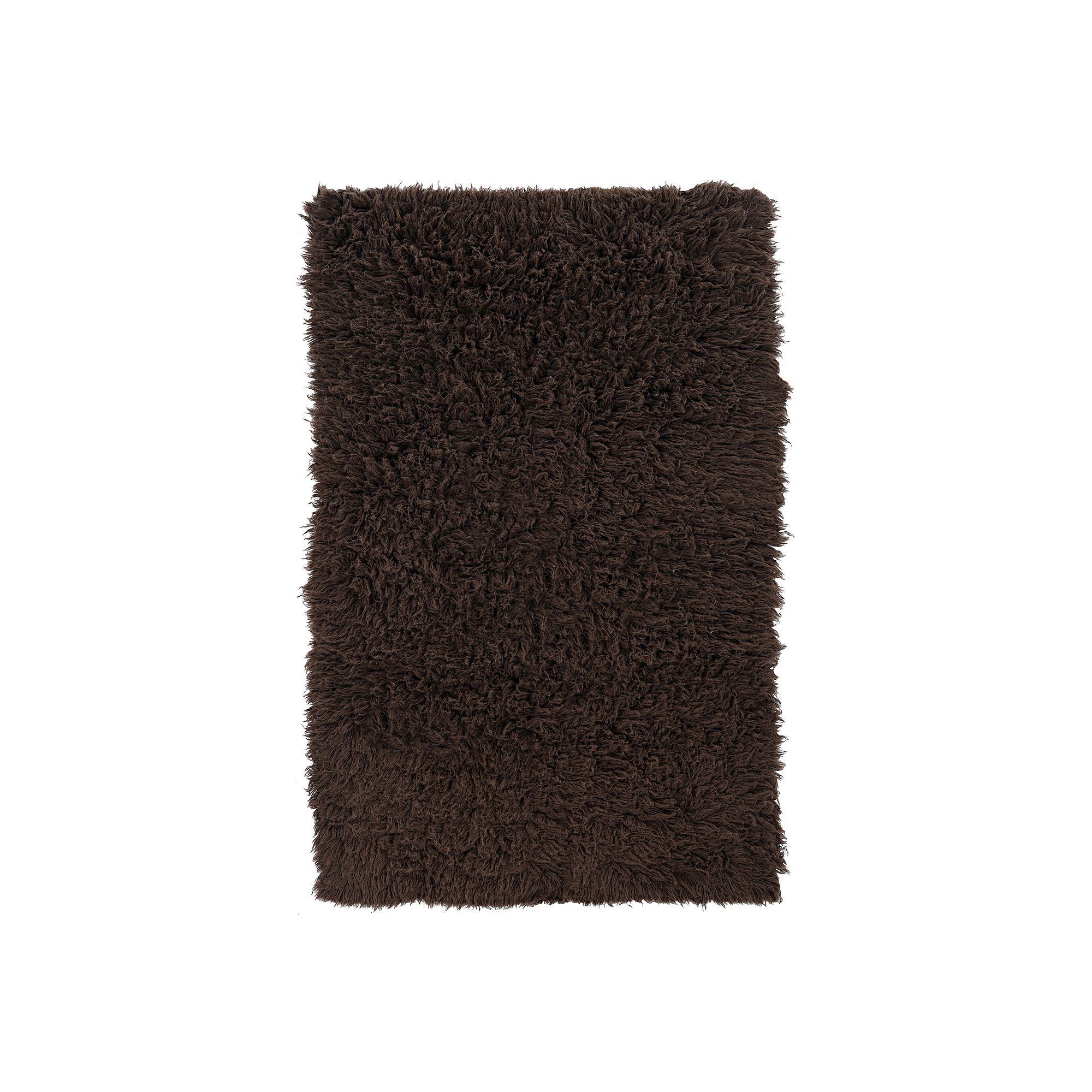 Linon New Flokati Rug, Brown