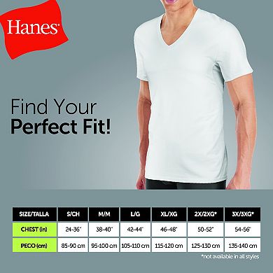 Men's Hanes® 6-Pack Ultimate ComfortSoft Crewneck Undershirt