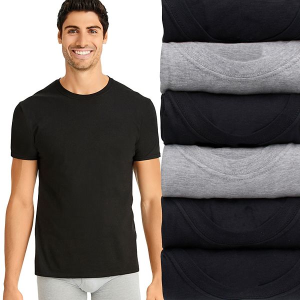 Men's Hanes Ultimate® 6-pack ComfortSoft Tees