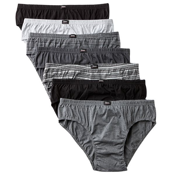 Hanes Men's Low Rise Brief, 7-Pack 