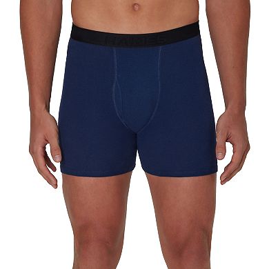 Men's Hanes 5-Pack Ultimate Cotton Boxer Brief Underwear