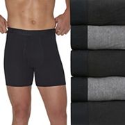 Hanes Ultimate Men's 5-Pack Assorted ComfortSoft Waistband Boxer