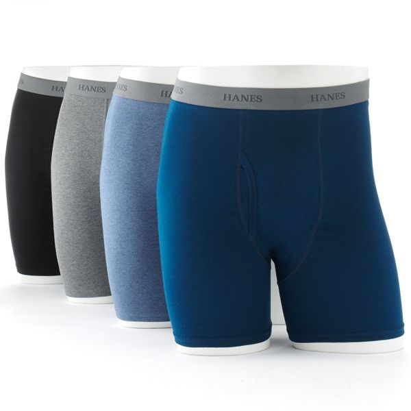 Men's Hanes Classics 4-pk. Stretch Boxer Brief