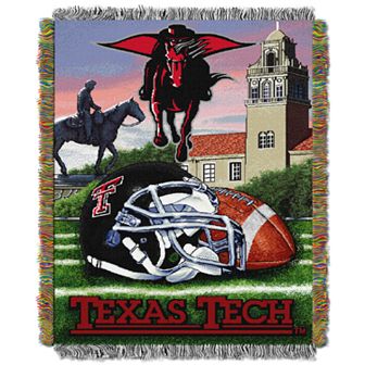 Texas Tech Red Raiders Tapestry Throw by Northwest