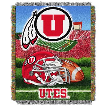 Utah Utes Tapestry Throw by Northwest