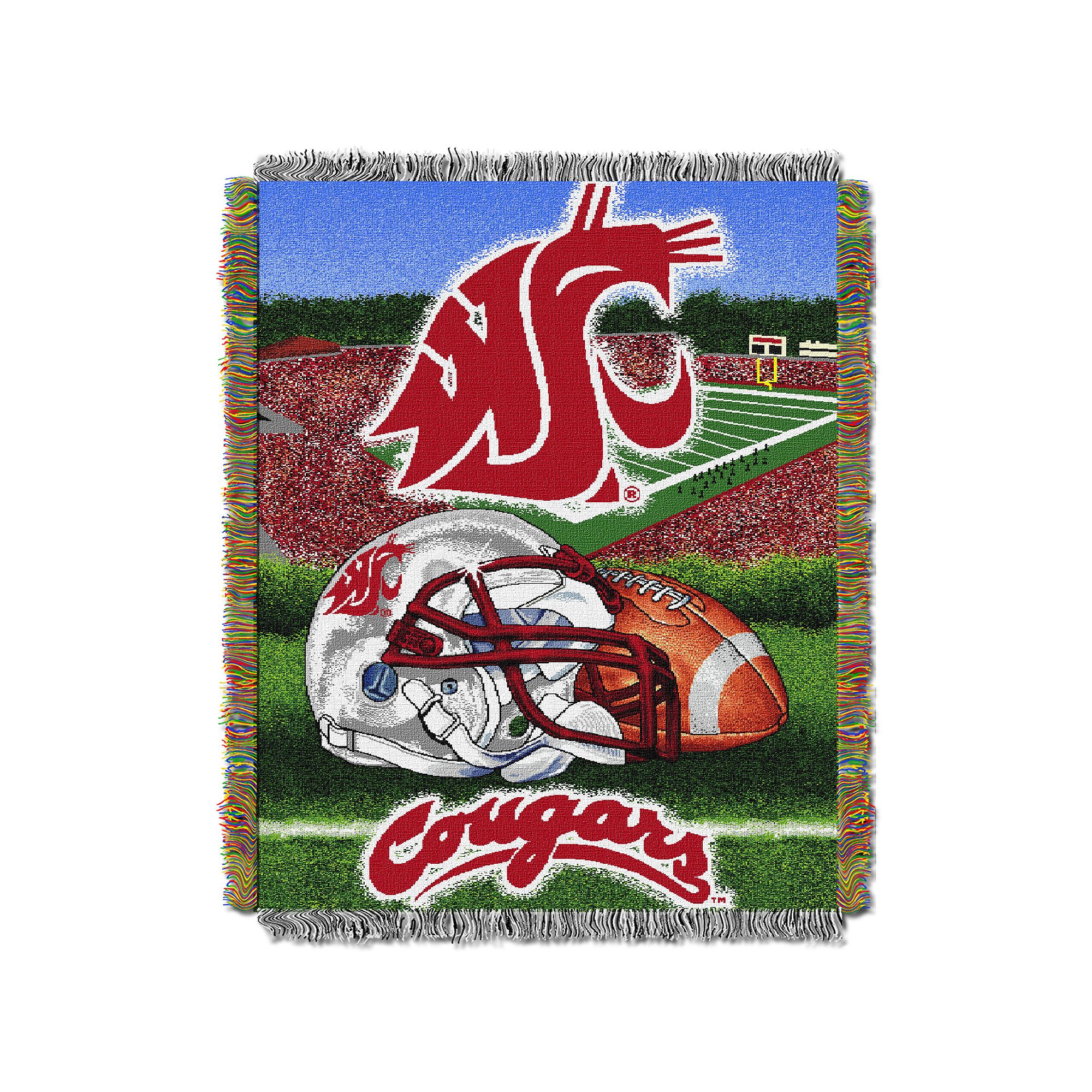 Washington State Cougars Tapestry Throw by Northwest, Wsc Team
