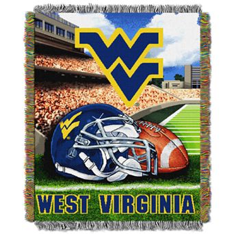 West Virginia Mountaineers Tapestry Throw by Northwest