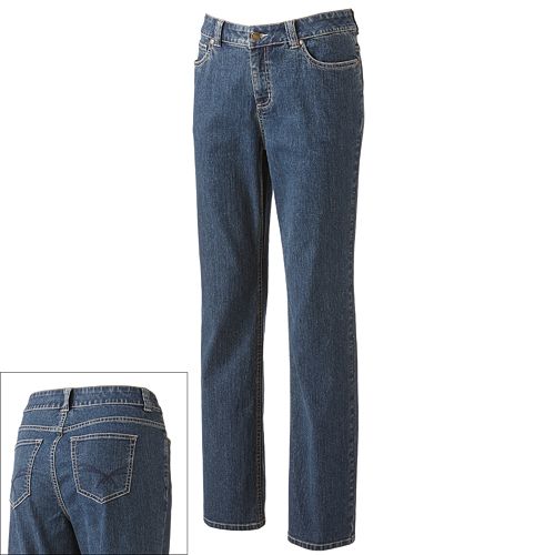 Croft & Barrow® Classic Fit Straight-Leg Jeans - Women's