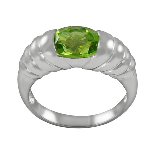 Kohls hot sale peridot rings