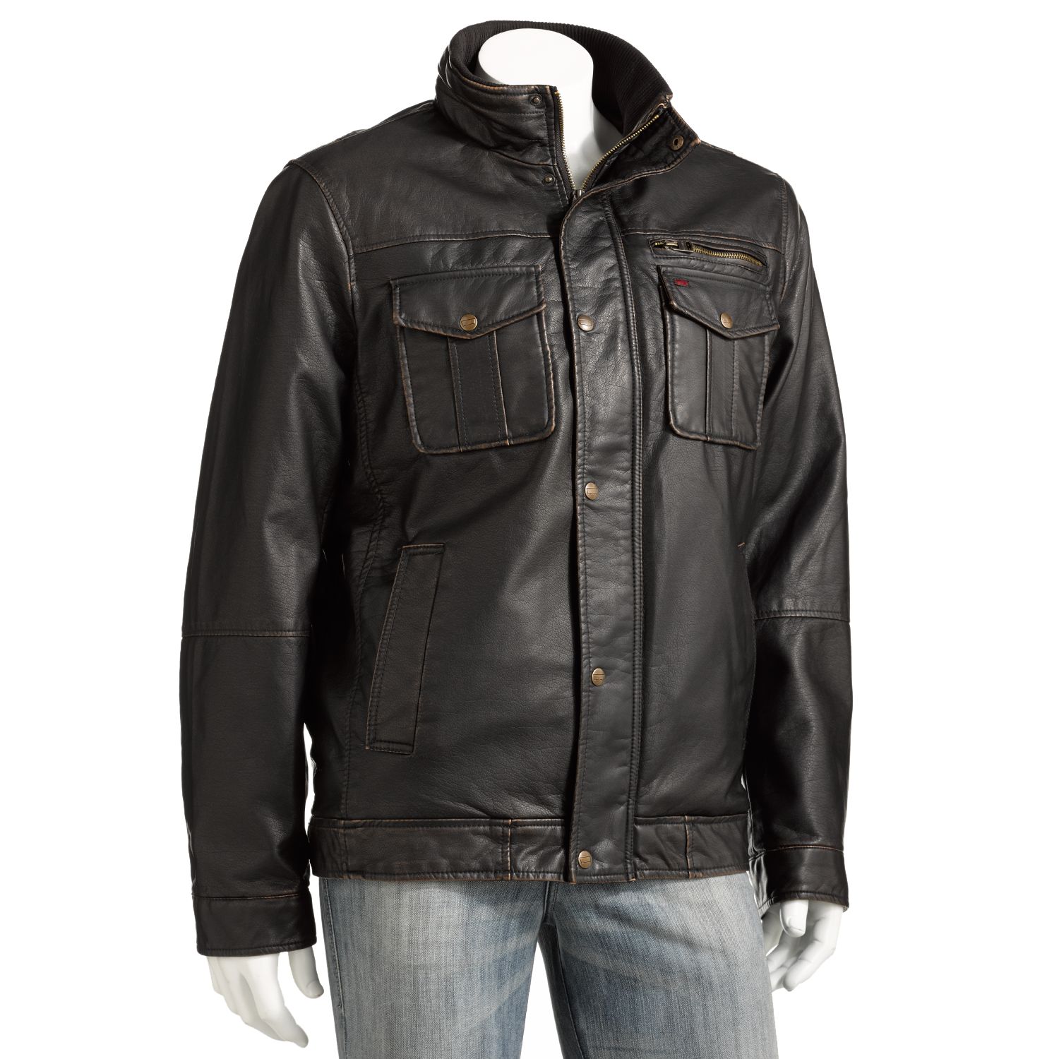 kohl's levi's faux leather jacket