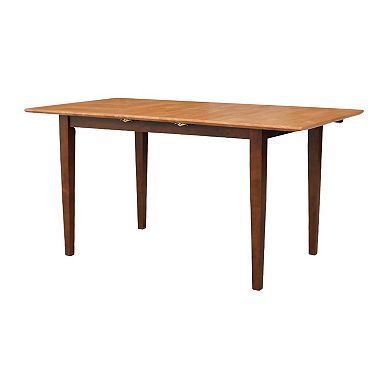 Butterfly Extension Two-Tone Dining Table