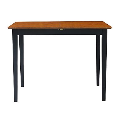 Butterfly Extension Two-Tone Counter-Height Dining Table