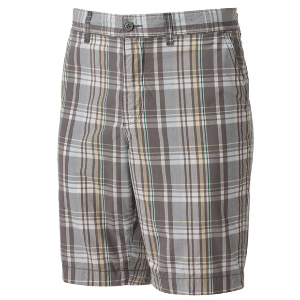 Kohls mens sale plaid shorts