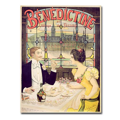 Benedictine, 1898 18'' x 24'' Canvas Art by Lucas Silva