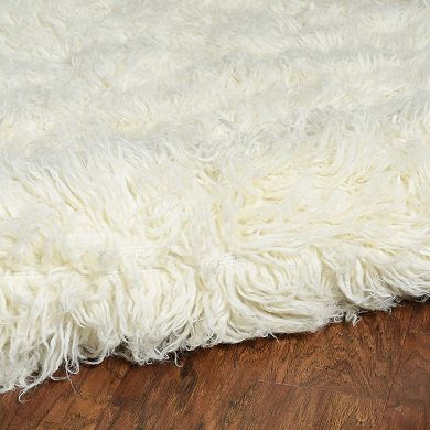 Linon Flokati Runner Rug