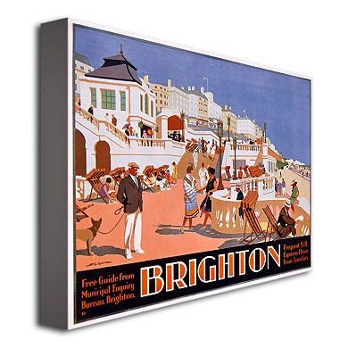 "Brighton" 18" x 24" Canvas Art by Henry Gawthorn