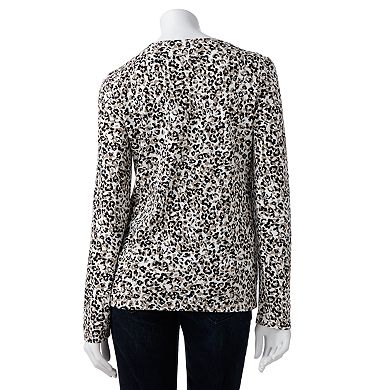 Croft & Barrow® Essential Printed Tee - Women's