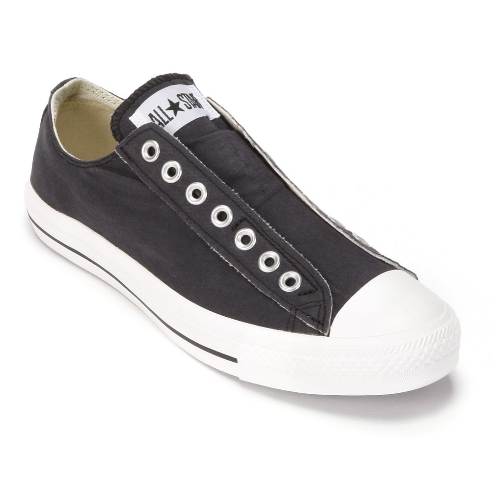 Converse Basic Leather Chuck Taylor All Star Slip Slip On Sneakers For ...