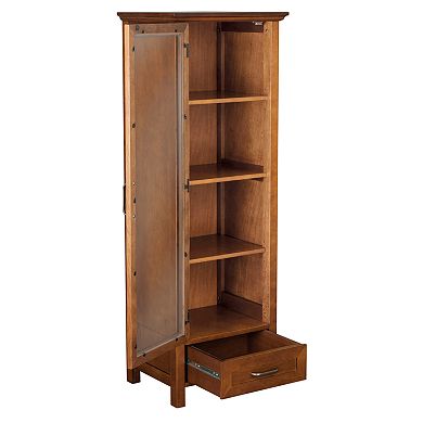 Elegant Home Fashions Amanda Large Linen Cabinet