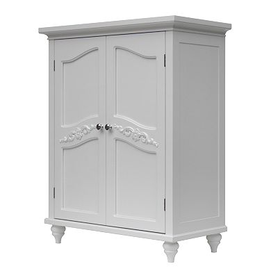 Elegant Home Fashions Vanessa 2-Door Floor Cabinet