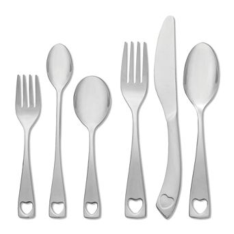 Oneida Little Love 18/10 Stainless Steel 6 pc Progress Flatware Set