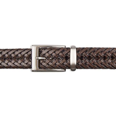 Men's Dockers® Braided Leather Dress Belt with Metal Loop