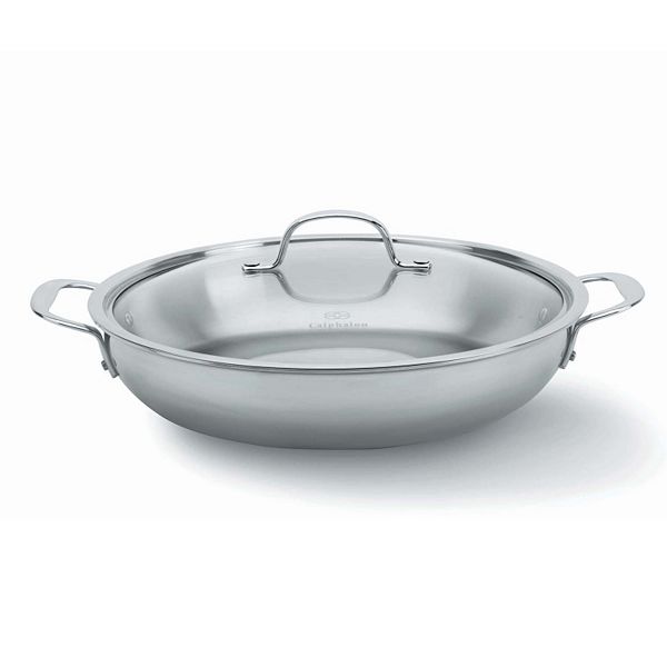 Calphalon Tri-Ply Stainless Steel 12-in. Covered Everyday Pan
