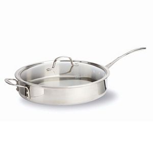 Calphalon Tri-Ply Stainless Steel 5-qt. Covered Saute Pan